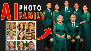 AI Family Group photo Editing Using Nano banana ai Family Group photo Editing AI photo Editing