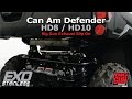 Can Am Defender HD8 / HD10 Big Gun Exhaust EXO Stainless Slip On