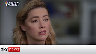 Amber Heard doesn't 'blame' jury as she gives first TV interview since losing Depp libel case