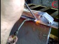 Automobile radiator soldering