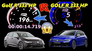 Volkswagen Golf 8.5 R vs Volkswagen Golf 8 R – DRAG RACE \u0026 E-Commerce Insights 0 -250 km/h