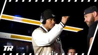 Shakur Stevenson & Edwin De Los Santos Need To Be Separated During Fiery Faceoff | FIGHT THURS ESPN