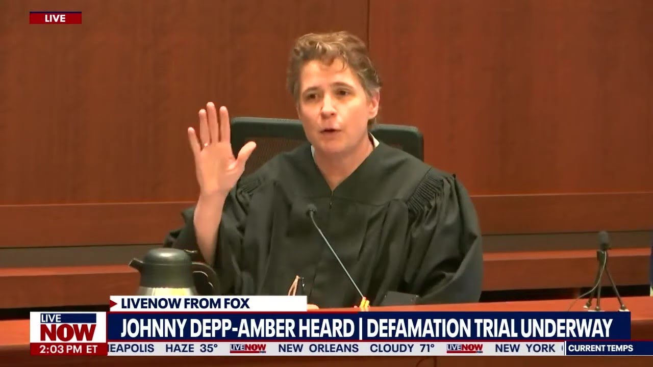 'Oh joy': Johnny Depp judge's sarcastic response cracks up entire court | LiveNOW from FOX