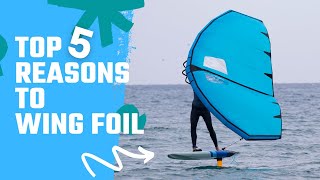 Top 5 REASONS why we LOVE WING FOILING in MAURITIUS