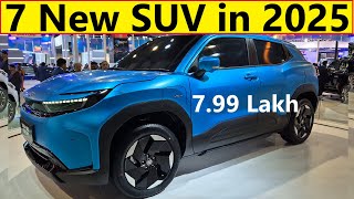 7 NEW SUV Car Launches in 2025. MOST PROMISING SUV CARS OF 2025