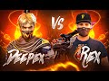 DEEPEX FF 📱 VS REX 🖥️  || 1vs1 Most Demanded Match 😈🌍