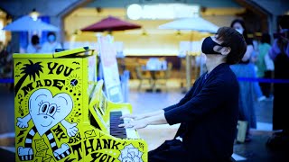 【StreetPiano】River flows in you ~ Yiruma【Lovepiano】