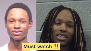 All king von’s mugshot’s [must watching ] #kingvon #llkv
