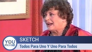 Sketch Todos Para Uno Y Uno Para Todo