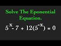 Exponential Equation With Negative Exponent |Sami's A Plus|