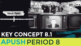APUSH Period 8 - Key Concept 8.1