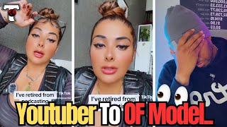"I Quit Podcasting To Become An OF Model..." Former Youtuber Turns To OF Full Time
