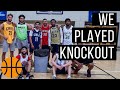 D3 Basketball Team PLAYS GAME OF KNOCKOUT?!