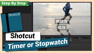How to add Timer or Stopwatch or Timestamp on Video | Shotcut Tutorial