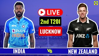 🔴India vs New Zealand 2nd T20 Live | IND vs NZ 2nd T20 Live Scores & Commentary