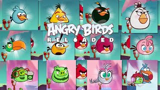 ALL BIRDS & PIGS - Angry Birds Reloaded (Apple Arcade)