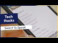 How to use Select to Speak descriptions | Android accessibility features