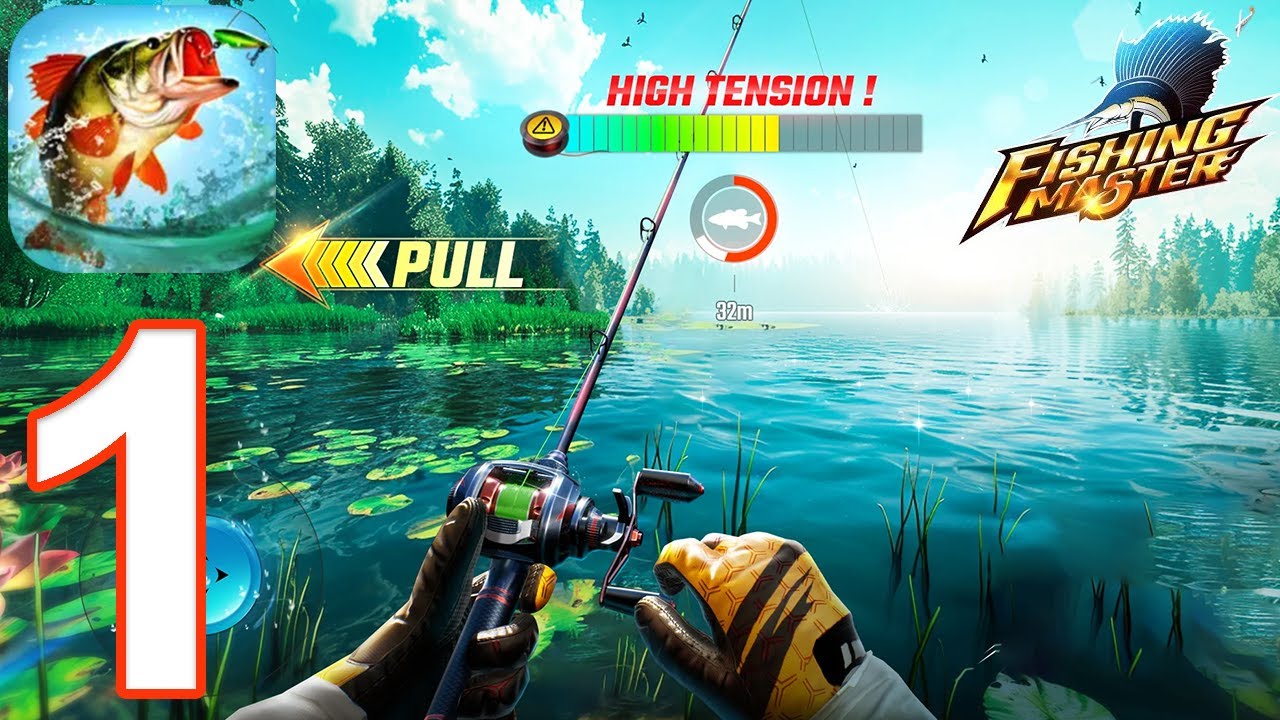 Fishing Master Gameplay Walkthrough Part 1 Tutorial Ios Android