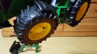 BRUDER (03051) JOHN DEERE  7930 with front loader Unboxing