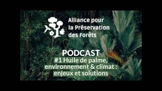 Podcast - #1 Huile de palme, environnement & climat : enjeux et solutions