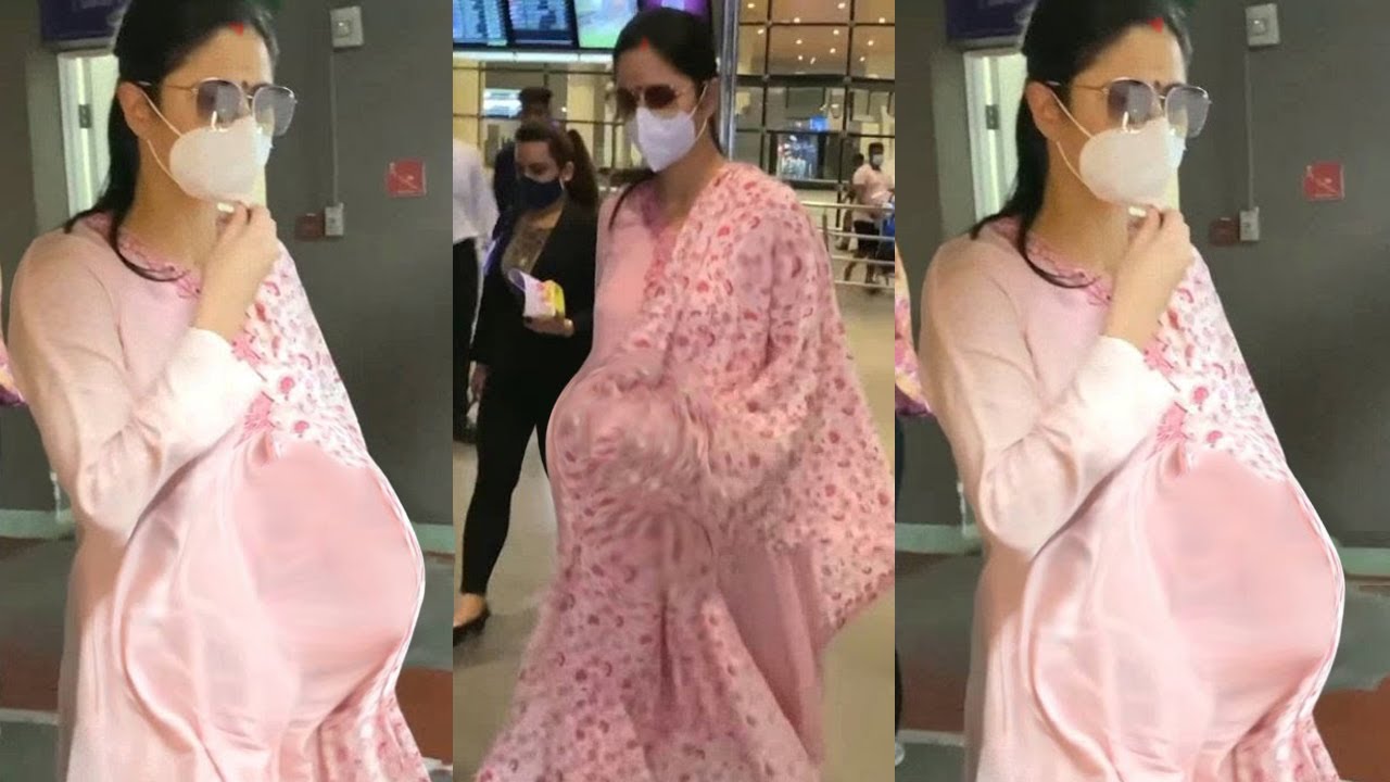 Pregnant Katrina Kaif Hiding Her Baby Bump As She Is Expecting Her ...