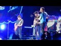 Coldplay and Michael J. Fox, Earth Angel (partial)/Johnny B Goode, Metlife Stadium, July 17, 2016