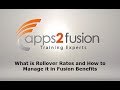 What is Rollover Rates and How to Manage it in Fusion Benefits