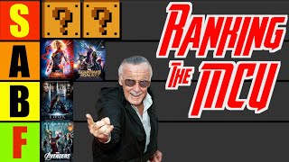 TIER LIST! RANKING THE MCU | THE SHOW THAT HAS YET TO BE NAMED MOVIE PODCAST | MARVEL COMICS