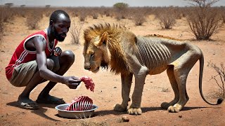 Man Helps A Dying Lion. You Won't BELIEVE What Happened Next!