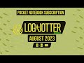 Log + Jotter August 2023 Pocket Notebook Subscription Unveiling