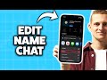 How to Change Contact Name in WhatsApp iPhone 2026 (Step-By-Step Tutorial)