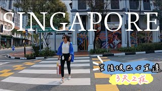 新加坡VLOG 🇸🇬快閃三天兩夜🚌搭乘豪華巴士六小時！美食之旅🍜國慶煙火🎆