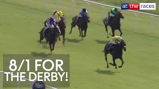 Into 8/1 for the Derby! | AMBIENTE FRIENDLY rockets home in Derby Trial Stakes at Lingfield