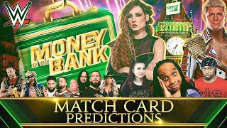 Full WWE Money in the Bank 2023 PREDICTIONS: The Bloodline Civil War & Two MITB Ladder Matches