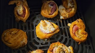 Airfryer Ham And Cheese Cresent Rolls Ups/Beybs Recipes