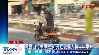 立院初審 騎電動自行車沒戴安全帽 罰三百