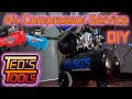 How to Service an Air Compressor - Oil Change on Clarke, SGS, Airmaster, etc