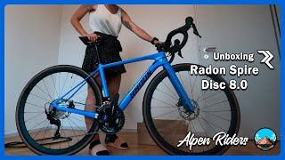 UNBOXING - Radon Spire Disc 8.0 2023 🔥 ALPEN RIDERS