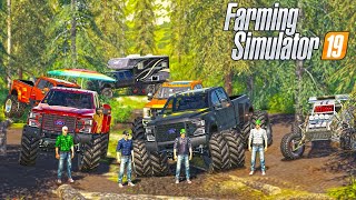 MILLIONAIRES GO LUXURY MUDDING - MULTIPLAYER | (ROLEPLAY) FARMING SIMULATOR 2019