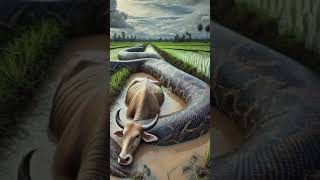 AI Rice Field Wall Art #nature #shorts #wildlife #art