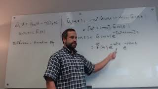 Math 602 Week 2: Solving Diffusion / Convection Equation with Fourier Transform