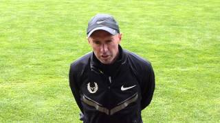 Coach Alberto Salazar describes Mo Farah and Galen Rupp weekly training routine