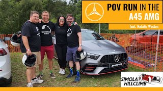 Simola Hillclimb 2024 - Mercedes-AMG A45 S 4 Matic POV With Natalie Weston