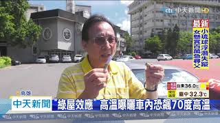 20200618中天新聞　南台灣有這麼熱？　筆放車內　變形成彎月