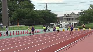 6年男子100m決勝2 合同競技会（20200711）