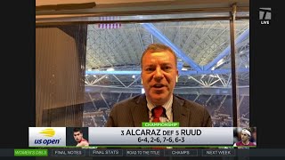 Tennis Channel Live: Carlos Alcaraz Wins 2022 US Open