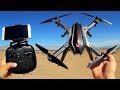 MJX Bugs 3H Brushless Altitude Hold 1080p FPV Camera Drone Flight Test Review