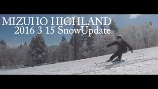 MIZUHOHIGHLAND 2016 3 15 BEECH SKI 瑞穂ハイランド