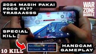 POCO F1 MASIH GHOIB DI 2024?? GAMEPLAY FULL HANDCAM WARZONE MOBILE!! #callofdutywarzonemobile