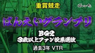 ばんえいグランプリ過去3年VTR